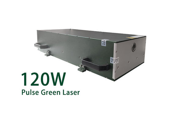 120 W Single Pulsed Nanosecond Green Fiber Laser für das Gravieren von Schnittmarkierungen